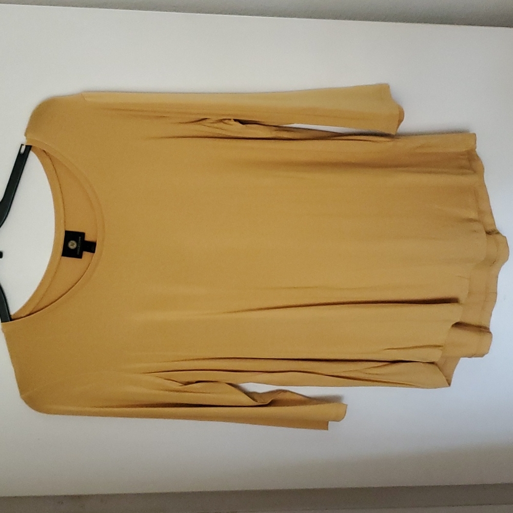 Womens L tunic style top in Gold by JM Collection